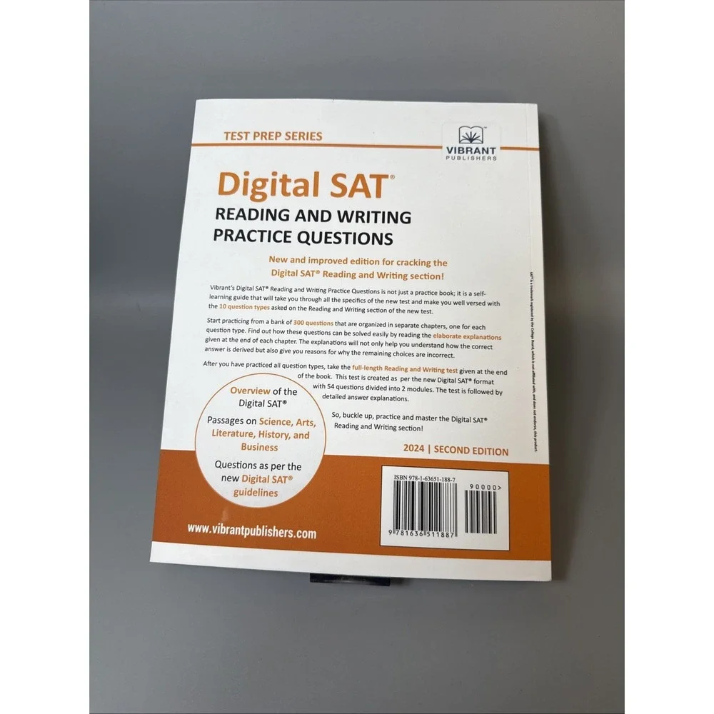 Digital SAT Reading and Writing Practice Questions
